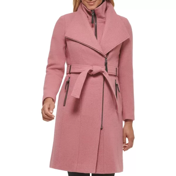 Calvin Klein Womens Wool JacketAngled Rose