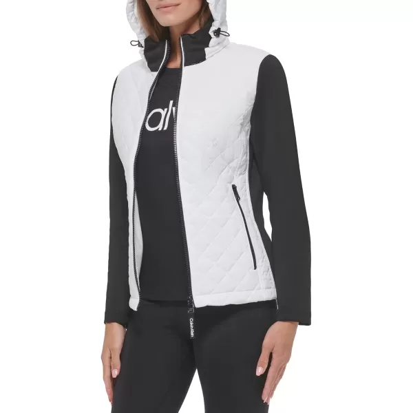 Calvin Klein womens Outerwear QuiltWHITESmall