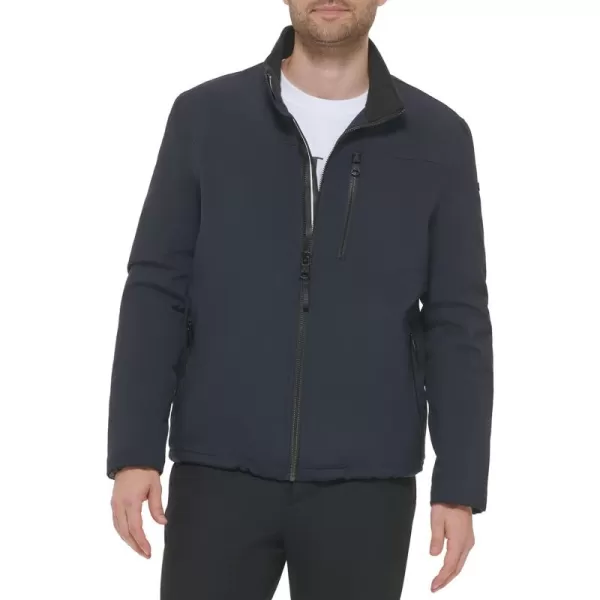 Calvin Klein Mens Jacket Soft Shell With Sherpa LiningSoft Shell True Navy