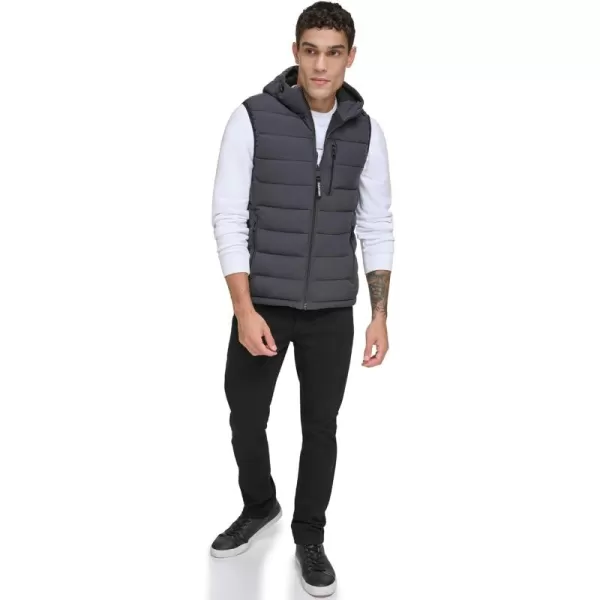 Calvin Klein Mens Puffer VestIron