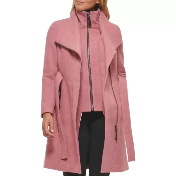 Calvin Klein Womens Wool JacketAngled Rose