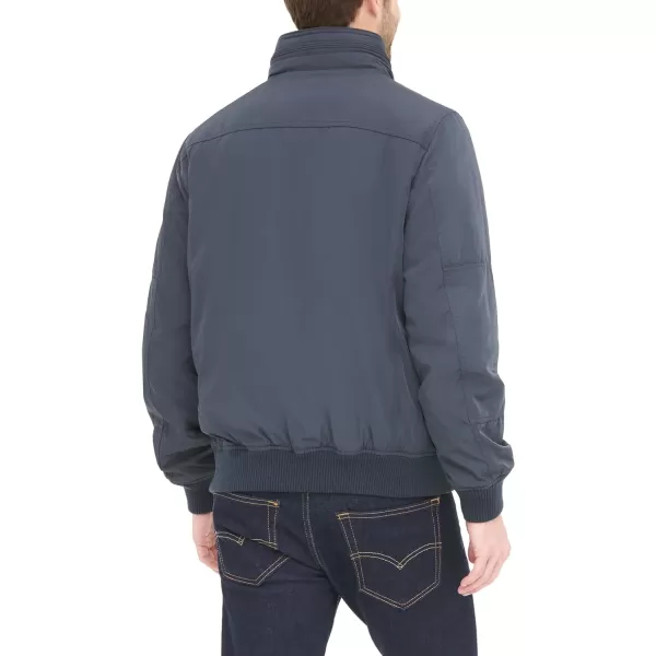 imageTommy Hilfiger Mens Lightweight Microtwill Golf Jacket Standard and Big ampamp TallNavy Filled