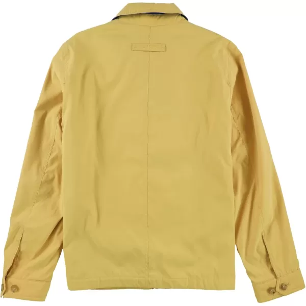 imageTommy Hilfiger Mens Lightweight Microtwill Golf Jacket Standard and Big ampamp TallYellow