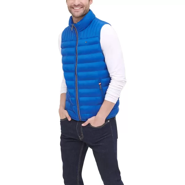 imageTommy Hilfiger Mens Lightweight Packable Puffer Vest JacketNew Royal