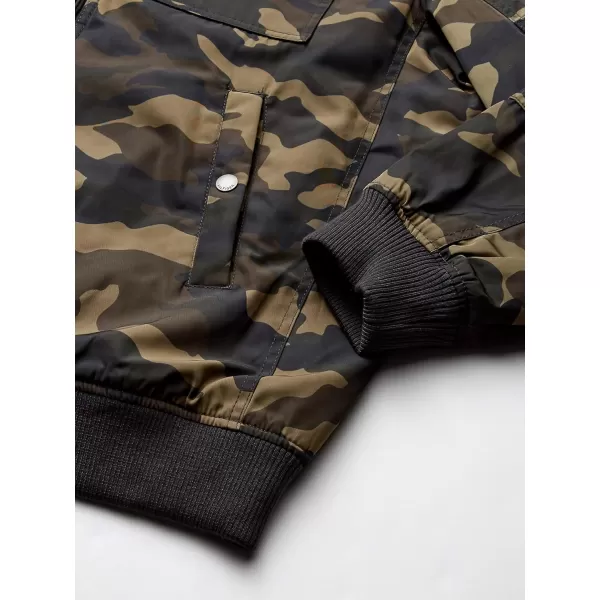 imageTommy Hilfiger Mens Water Resistant Performance Bomber Jacket Standard and Big ampamp TallCamo