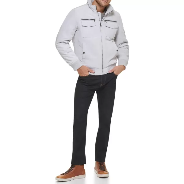 imageTommy Hilfiger Mens Water Resistant Performance Bomber Jacket Standard and Big ampamp TallIce