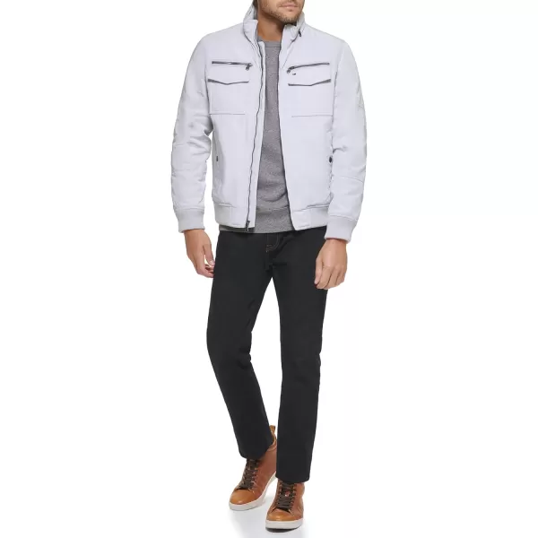 imageTommy Hilfiger Mens Water Resistant Performance Bomber Jacket Standard and Big ampamp TallIce