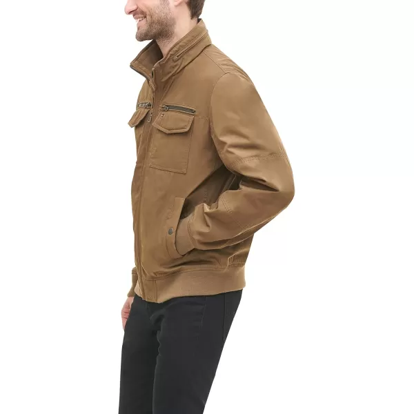 imageTommy Hilfiger Mens Water Resistant Performance Bomber Jacket Standard and Big ampamp TallKhaki