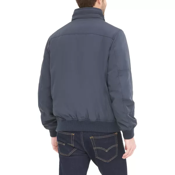 imageTommy Hilfiger Mens Water Resistant Performance Bomber Jacket Standard and Big ampamp TallNavy