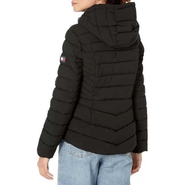 imageTommy Hilfiger Womens Essential Lightweight Packable Puffer JacketCharcoal Black