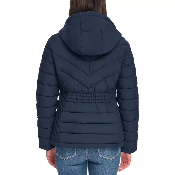 imageTommy Hilfiger Womens Essential Lightweight Packable Puffer JacketClassic Chevron Navy