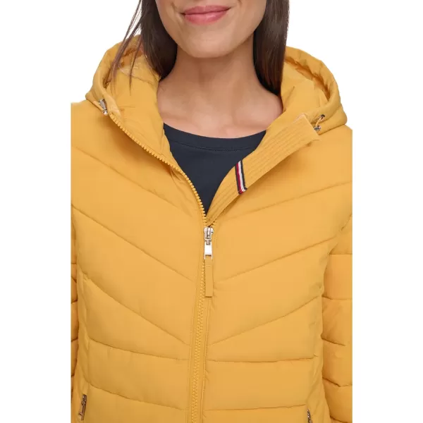 imageTommy Hilfiger Womens Essential Lightweight Packable Puffer JacketMineral Yellow