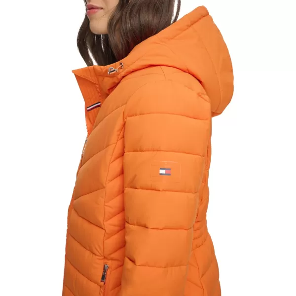 imageTommy Hilfiger Womens Essential Lightweight Packable Puffer JacketPumpkin