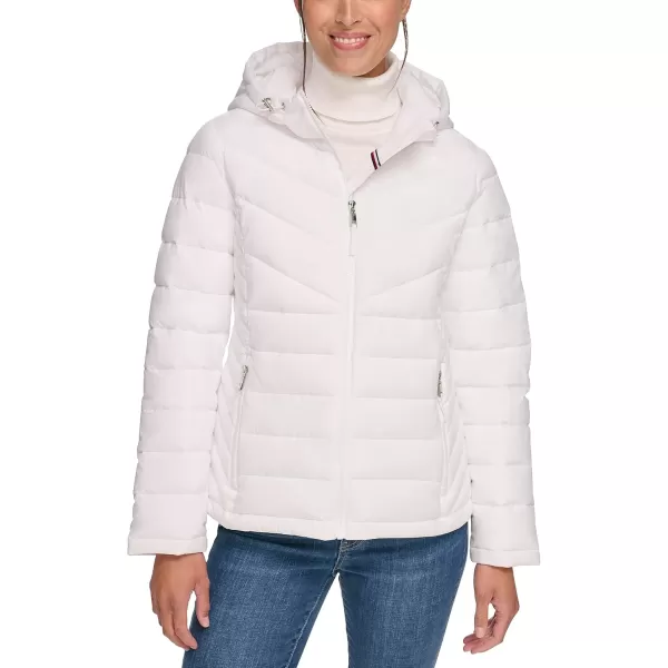 imageTommy Hilfiger Womens Essential Lightweight Packable Puffer JacketTommy White