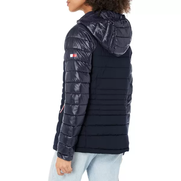 imageTommy Hilfiger Womens Short Puffer JacketNavy