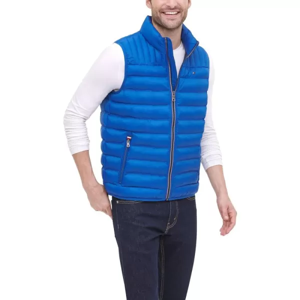 imageTommy Hilfiger Mens Lightweight Packable Puffer Vest JacketNew Royal