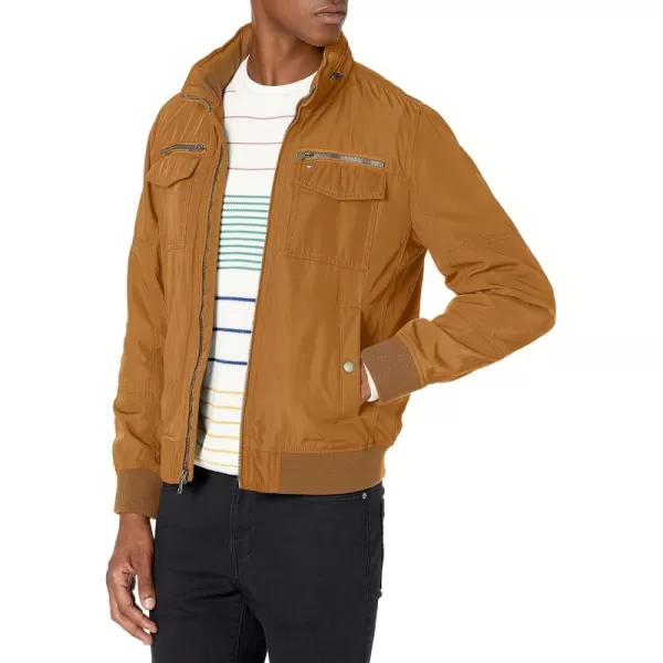 imageTommy Hilfiger Mens Water Resistant Performance Bomber Jacket Standard and Big ampamp TallBronze