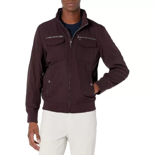 imageTommy Hilfiger Mens Water Resistant Performance Bomber Jacket Standard and Big ampamp TallPort Unfilled