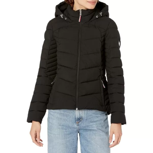 imageTommy Hilfiger Womens Essential Lightweight Packable Puffer JacketCharcoal Black