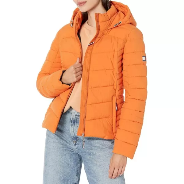 imageTommy Hilfiger Womens Essential Lightweight Packable Puffer JacketSaffron Apricot