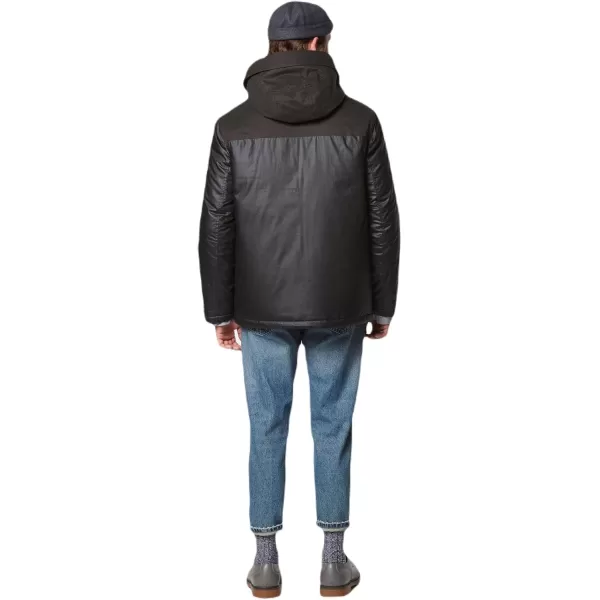 imageAndrew Marc Mens Mid Length Down JacketBlack Harrigan