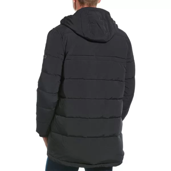 imageAndrew Marc Mens Mid Length Down JacketBlack Holden
