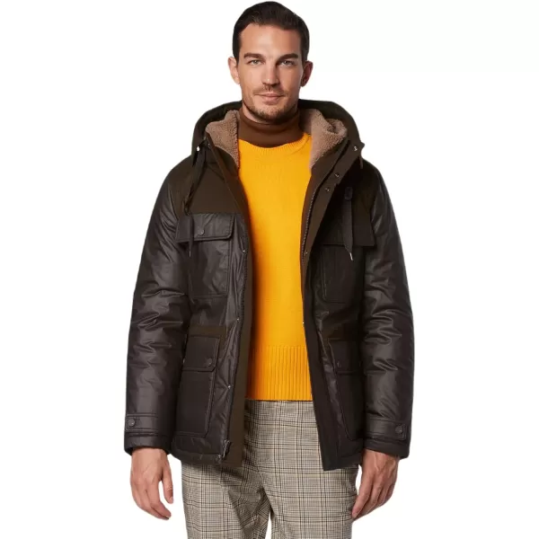 imageAndrew Marc Mens Mid Length Down JacketCanteen Harrigan