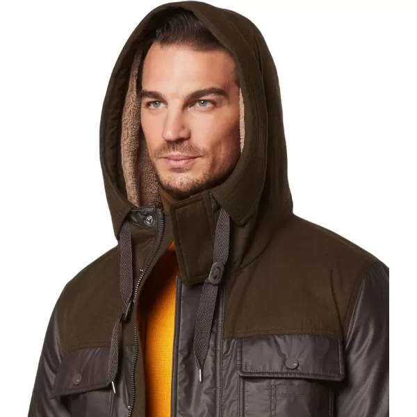 imageAndrew Marc Mens Mid Length Down JacketCanteen Harrigan