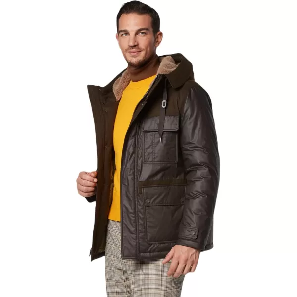 imageAndrew Marc Mens Mid Length Down JacketCanteen Harrigan