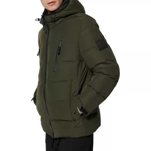 imageAndrew Marc Mens Mid Length Down JacketForest Montrose