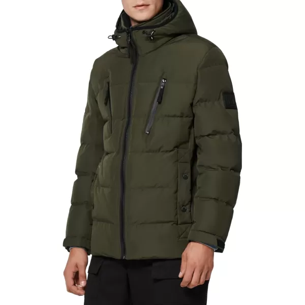 imageAndrew Marc Mens Mid Length Down JacketForest Montrose