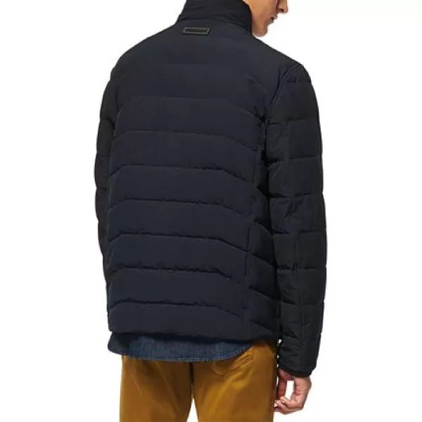 imageAndrew Marc Mens Mid Length Down JacketInk Carlisle