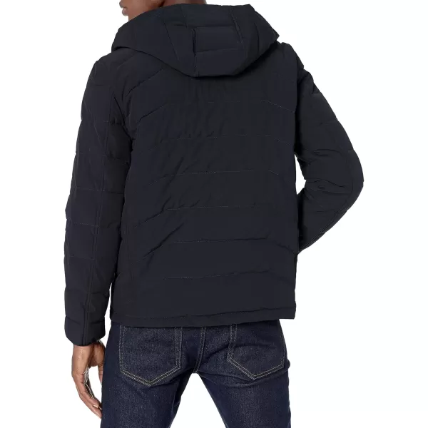 imageAndrew Marc Mens Mid Length Down JacketInk Claxton