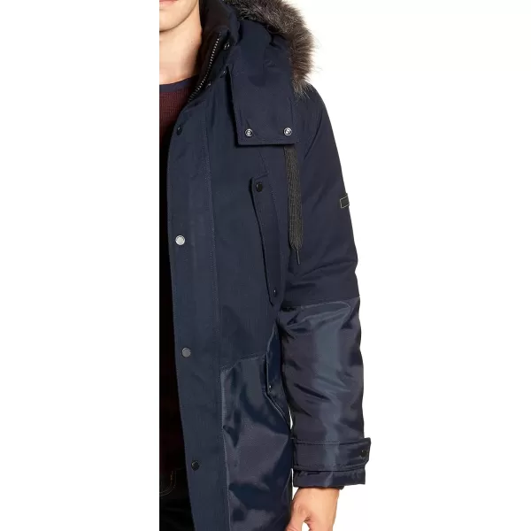 imageAndrew Marc Mens Mid Length Down JacketInk Maxfield