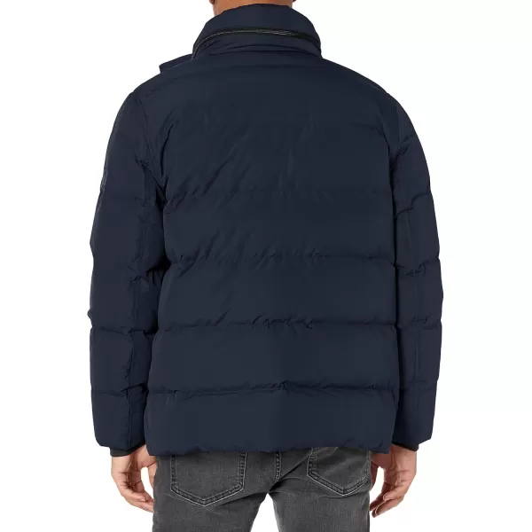 imageAndrew Marc Mens Mid Length Down JacketInk Stratus