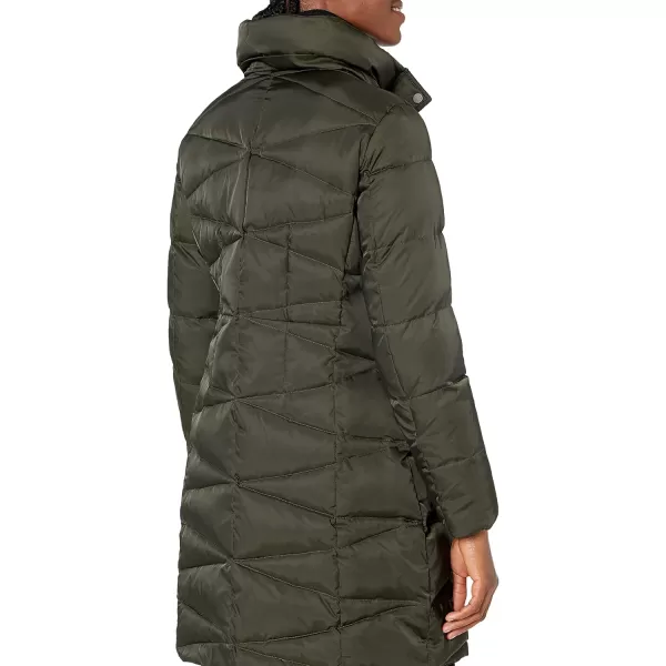 imageAndrew Marc Womens Long Down JacketFitted Down Hunter