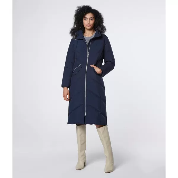 imageAndrew Marc Womens Long Down JacketLuxurious Ink