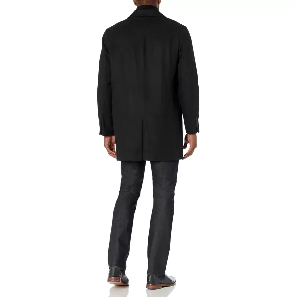 imageDockers Mens Henry Wool Blend Top Coat Regular and Big ampamp Tall SizesBlack