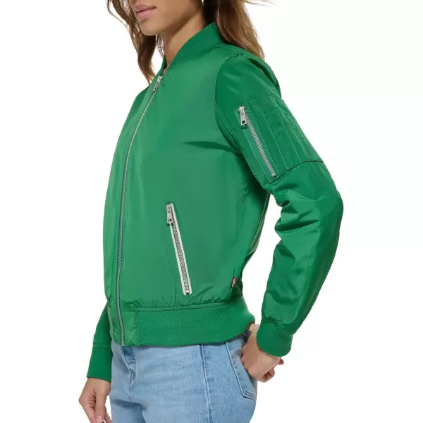 imageLevis Womens Melanie Newport Bomber Jacket Regular ampamp Plus SizeArden Green