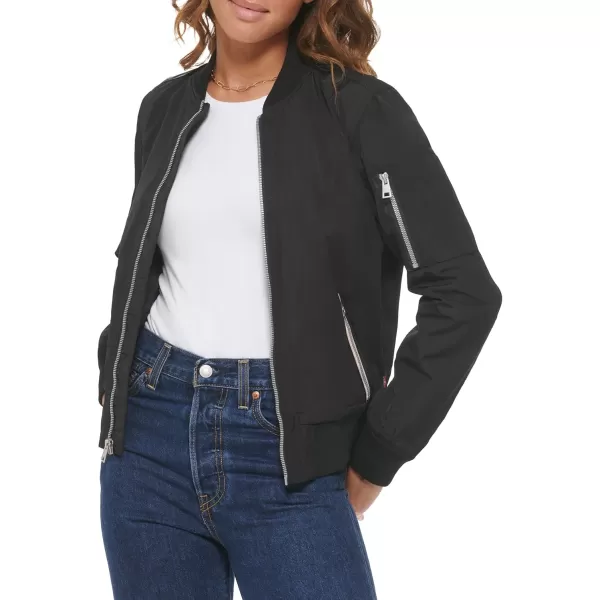 imageLevis Womens Melanie Newport Bomber Jacket Regular ampamp Plus SizeBlack