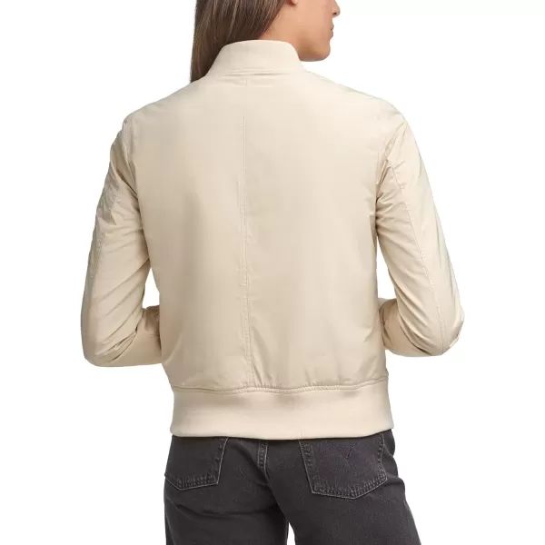 imageLevis Womens Melanie Newport Bomber Jacket Regular ampamp Plus SizeBleached Sand