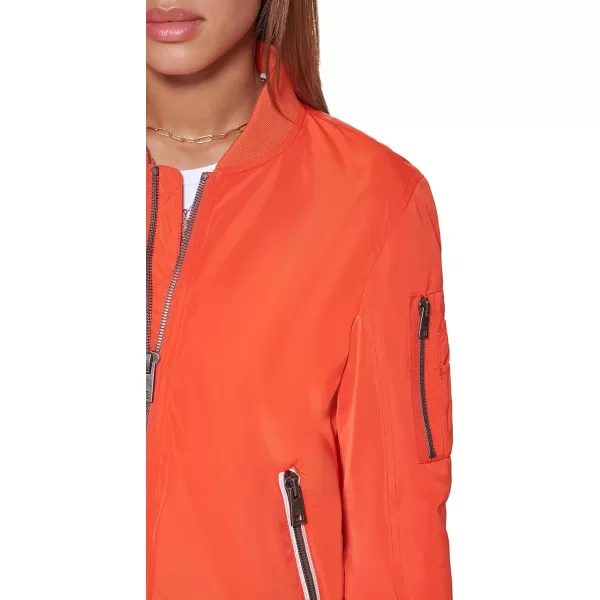 imageLevis Womens Melanie Newport Bomber Jacket Regular ampamp Plus SizeCherry Tomato