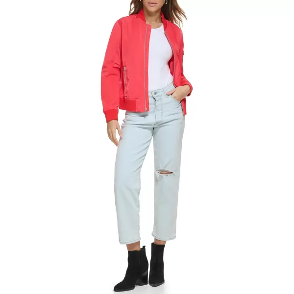 imageLevis Womens Melanie Newport Bomber Jacket Regular ampamp Plus SizeCitr Red