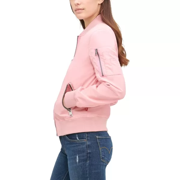 imageLevis Womens Melanie Newport Bomber Jacket Regular ampamp Plus SizeDusty Rose