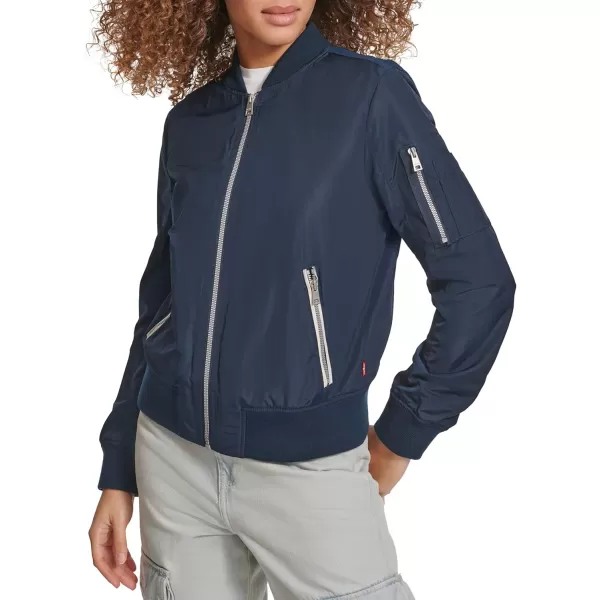 imageLevis Womens Melanie Newport Bomber Jacket Regular ampamp Plus SizeNavy