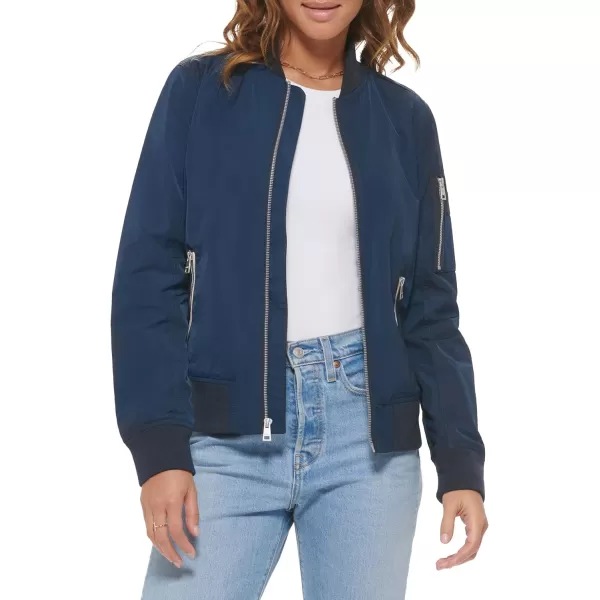 imageLevis Womens Melanie Newport Bomber Jacket Regular ampamp Plus SizeNavy