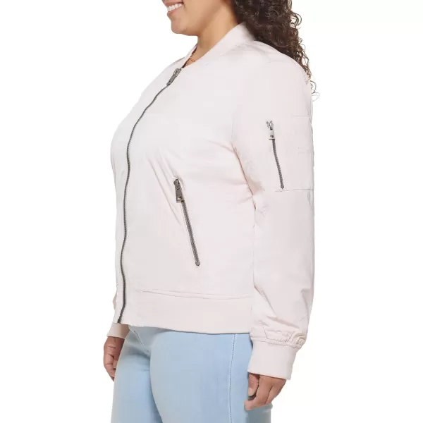 imageLevis Womens Melanie Newport Bomber Jacket Regular ampamp Plus SizePeach Blossom