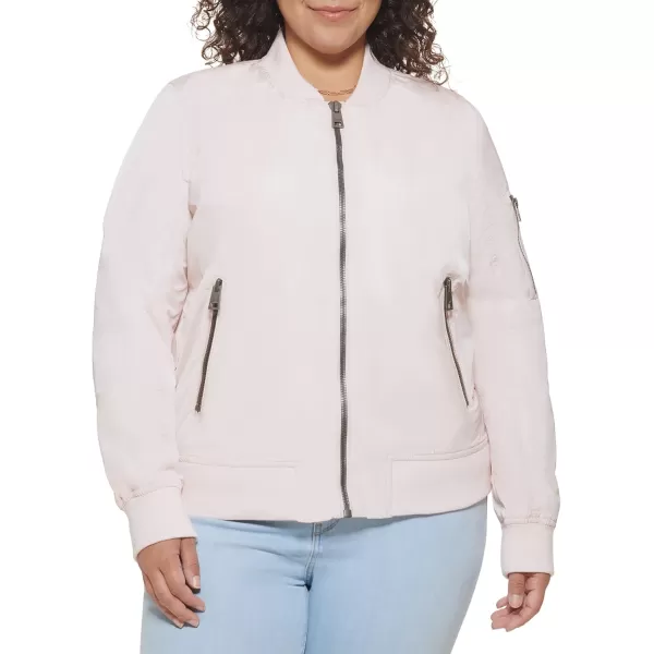 imageLevis Womens Melanie Newport Bomber Jacket Regular ampamp Plus SizePeach Blossom