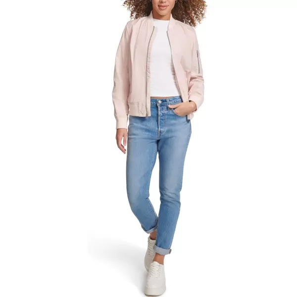 imageLevis Womens Melanie Newport Bomber Jacket Regular ampamp Plus SizePeach Blossom