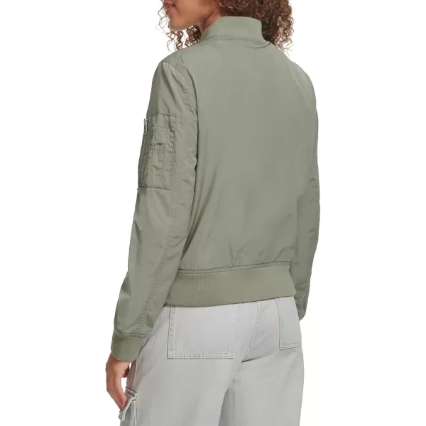 imageLevis Womens Melanie Newport Bomber Jacket Regular ampamp Plus SizeSea Green